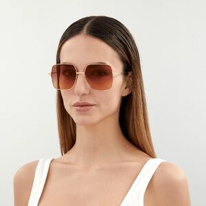 Cartier™ Gold Santos De Cartier - CT0297S 002 57